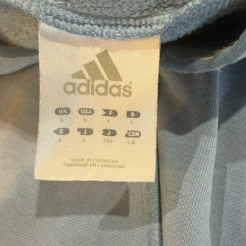 Men’s Y2K adidas hoodie size large